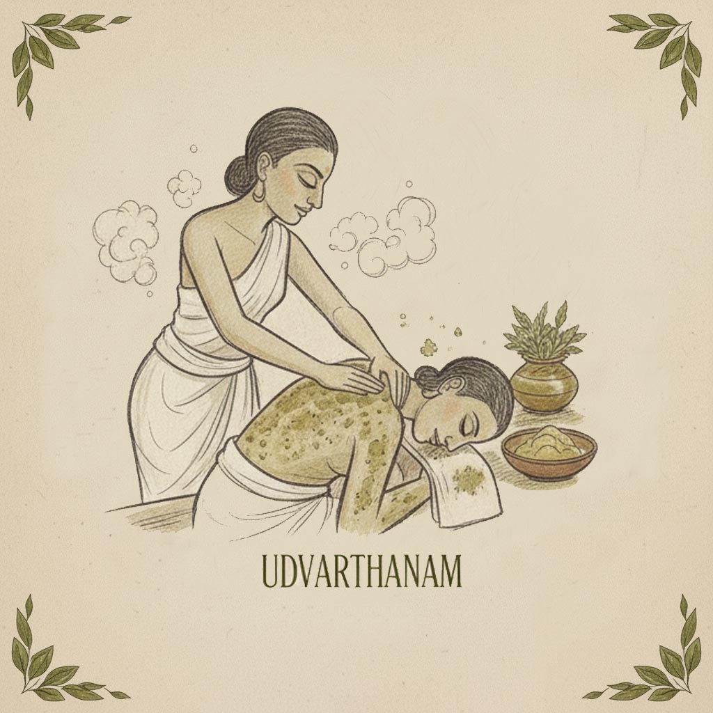 Udvarthanam Powder Massage